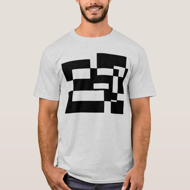 black and white T-Shirt (Front)