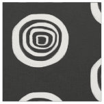 Black and White Target Fabric