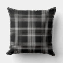 Black and White Tartan Buffalo Plaid
