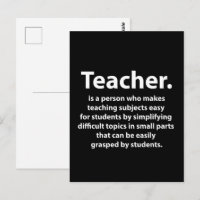 Black and White Teacher Appreciation