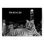 Black and White Tiger (Front Horizontal)