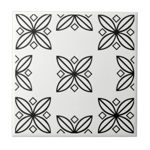 Black and White Tile