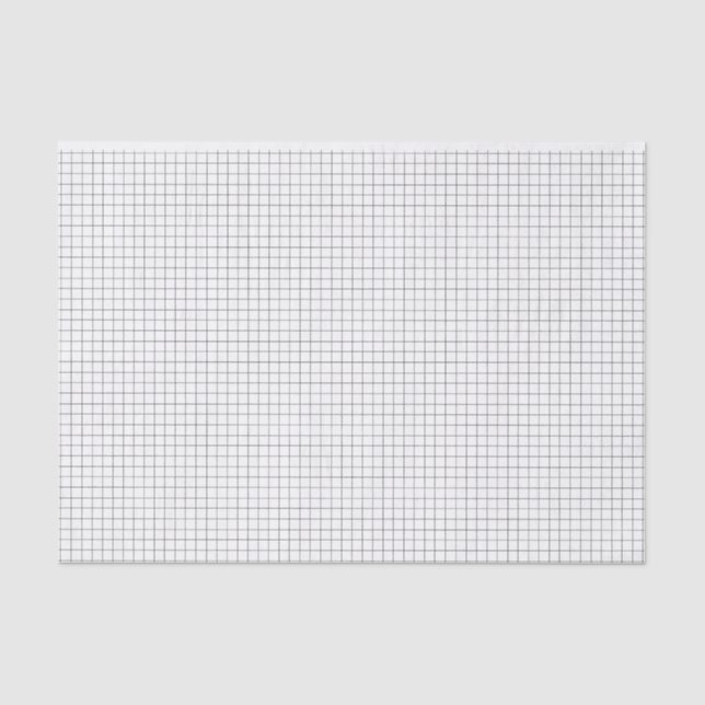 Black and White Tissue Gift Wrapping Paper (Front)