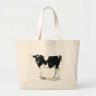 black and white tote bag