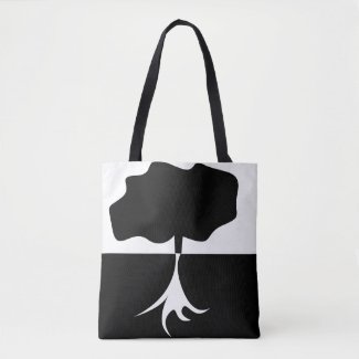 Black and White Tree Modern