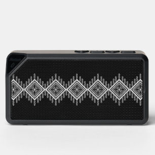 Black and White Tribal Art Bluetooth Speaker