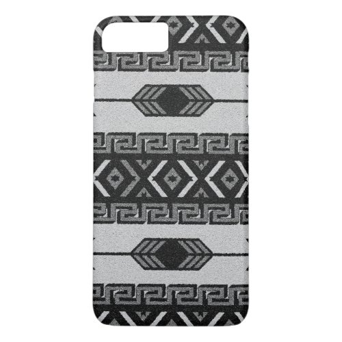 Black And White Tribal Aztec Pattern Phone Case