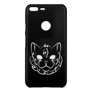 Black and White Tribal Cat Uncommon Google Pixel XL Case