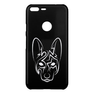 Black and White Tribal Dog Uncommon Google Pixel XL Case