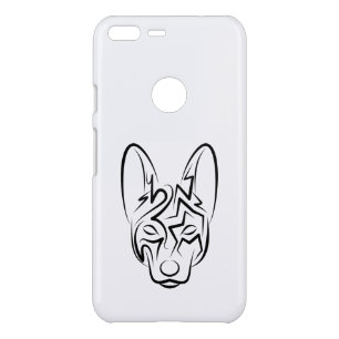 Black and White Tribal Dog Uncommon Google Pixel XL Case
