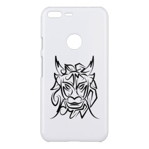 Black and White Tribal Dragon Uncommon Google Pixel XL Case