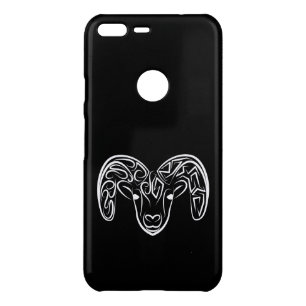 Black and White Tribal Goat / Sheep Uncommon Google Pixel XL Case