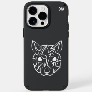 Black and White Tribal Rat Speck iPhone 14 Pro Max Case