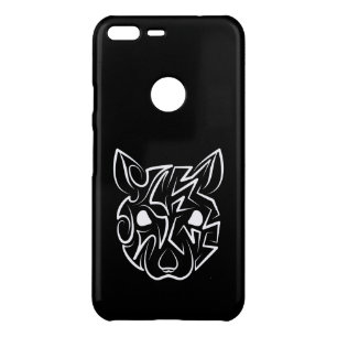Black and White Tribal Rat Uncommon Google Pixel XL Case