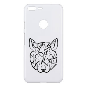 Black and White Tribal Rat Uncommon Google Pixel XL Case