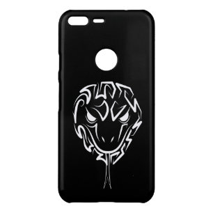Black and White Tribal Snake Uncommon Google Pixel XL Case