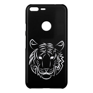Black and White Tribal Tiger Uncommon Google Pixel XL Case