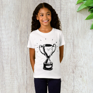 Black And White Trophy Girls T-Shirt