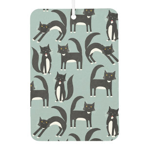 Black and White Tuxedo Cats Air Freshener