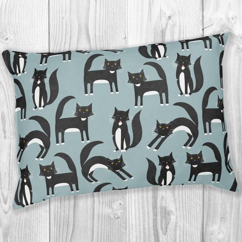 Black and White Tuxedo Cats Pet Bed