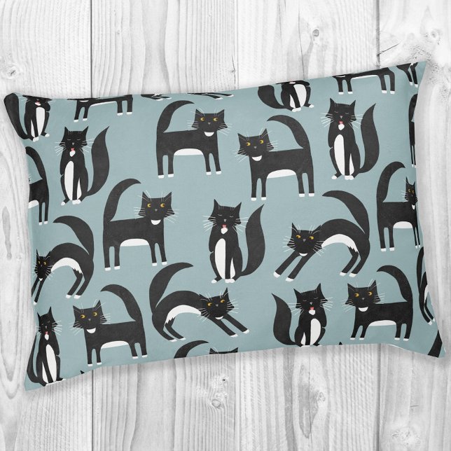 Black and White Tuxedo Cats Pet Bed (Creator Uploaded)