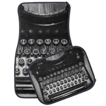 Black and White Typewriter