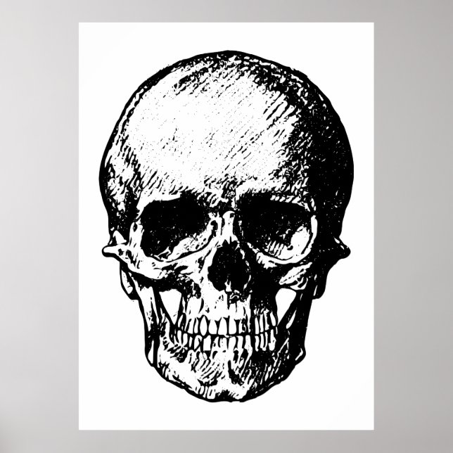 Scary, Cool, Unique, Pirate Skull Design Laptop Sticker | T-shirt Design  for Gamers | Gift Ideas for Halloween | Sticker