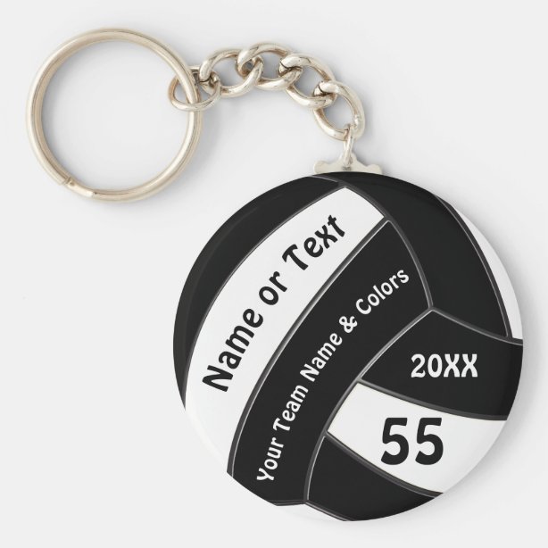 Volleyball Keychains No Minimum Quantity Zazzle
