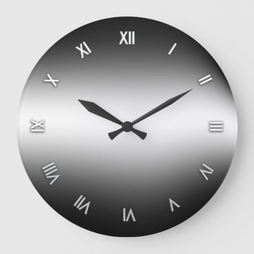 Black and White Wall Clock