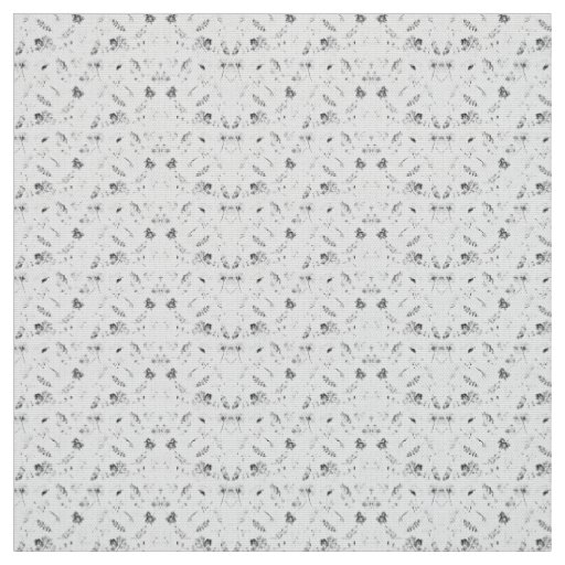 Black and white wallpaper with a beautiful leaf de fabric