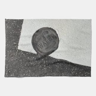 Black and White Water- Kitchen Towel