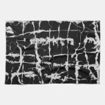 Black And White Water Texture Design, Marbling Towel at Zazzle