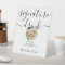 Black And White Wedding Pet Signature Drink