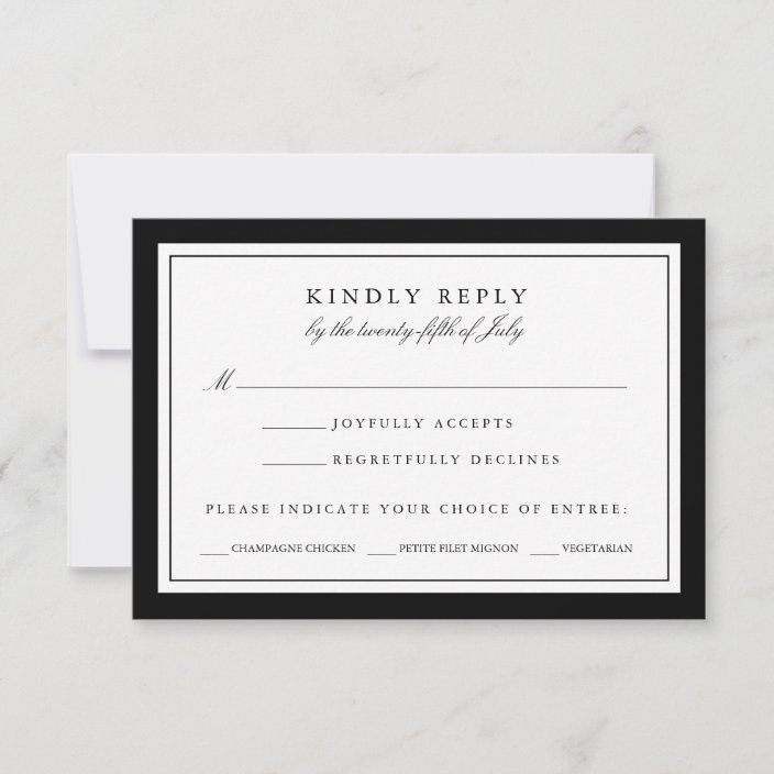 rsvp wedding cards