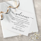 Welcome Bag Tags / Favor Tags – PaperTales Custom