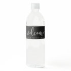 Black and White Wedding Welcome