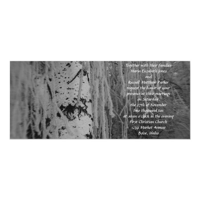 black and white wedding cards