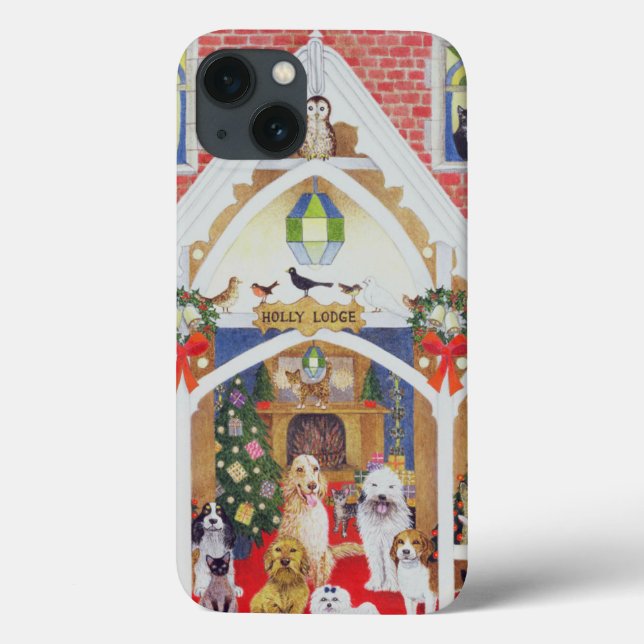 Black and white whiskers Case-Mate iPhone case (Back)