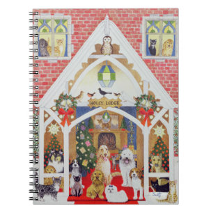 Black and white whiskers notebook