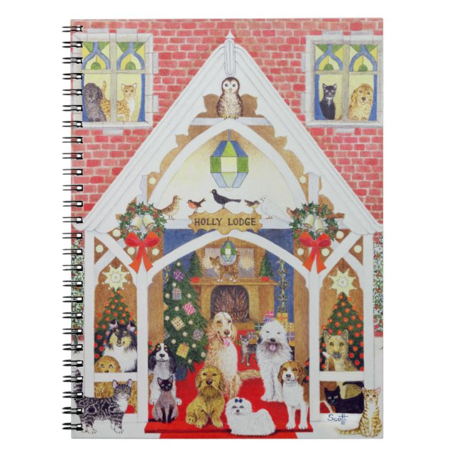 Black and white whiskers notebook (Front)