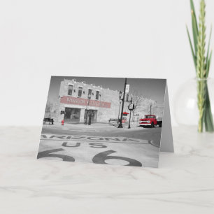 Black and White Winslow Arizona Photo Template