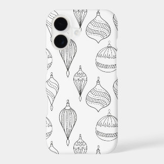 Black and white winter 10 iPhone 17 case