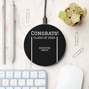 Black and White Wireless Charger