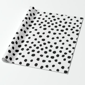 Black and White wrapping paper