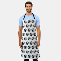 Dolphin Apron Black or White