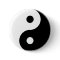 Black and White Yin Yang