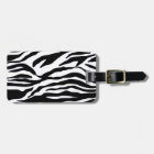 Not Your Bag Zebra Print Luggage Tag | Zazzle.com