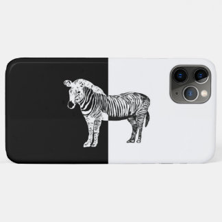 Black and white zebra Case-Mate iPhone case