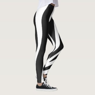 Black and White Zebra Stripes Pattern