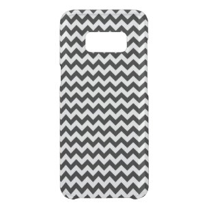 Black and White Zig Zag Chevron Uncommon Samsung Galaxy S8 Case